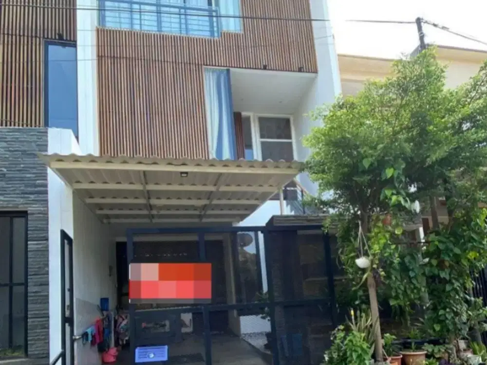 rumah 4 lantai lokasi strategis bagus di sunter