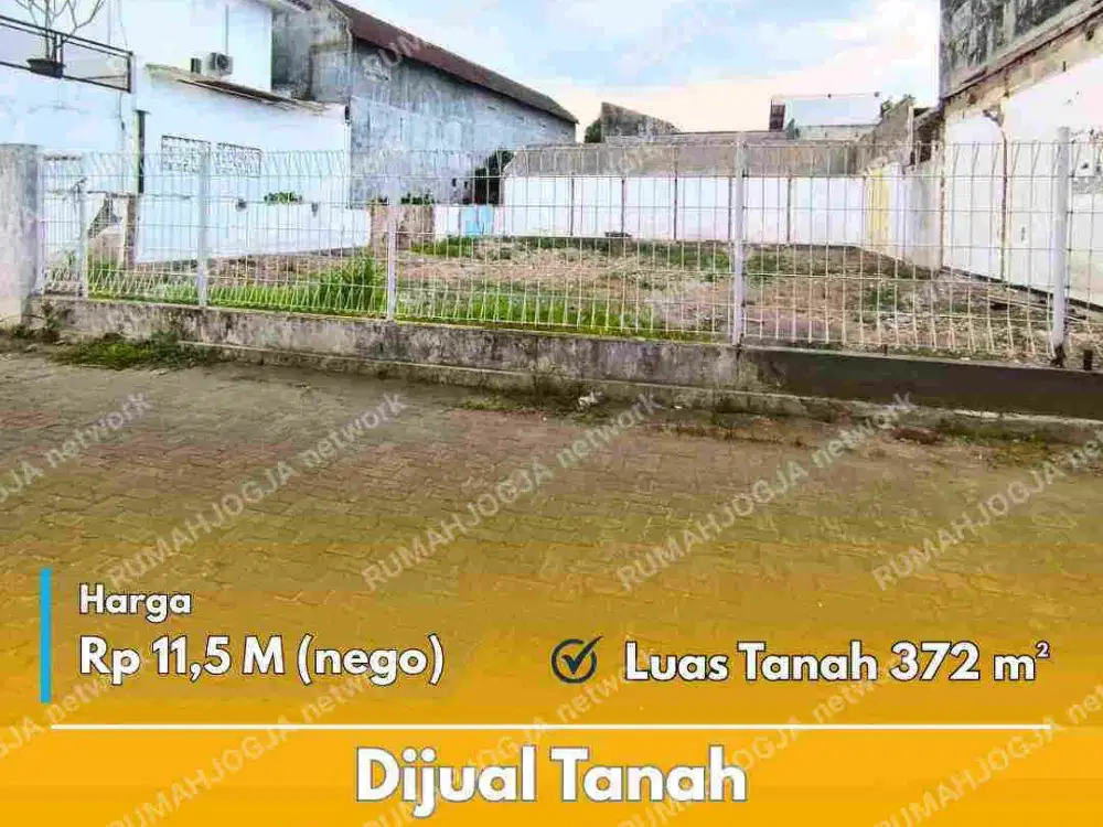 Tanah Siap Bangun Dekat kampus UGM Yogyakarta