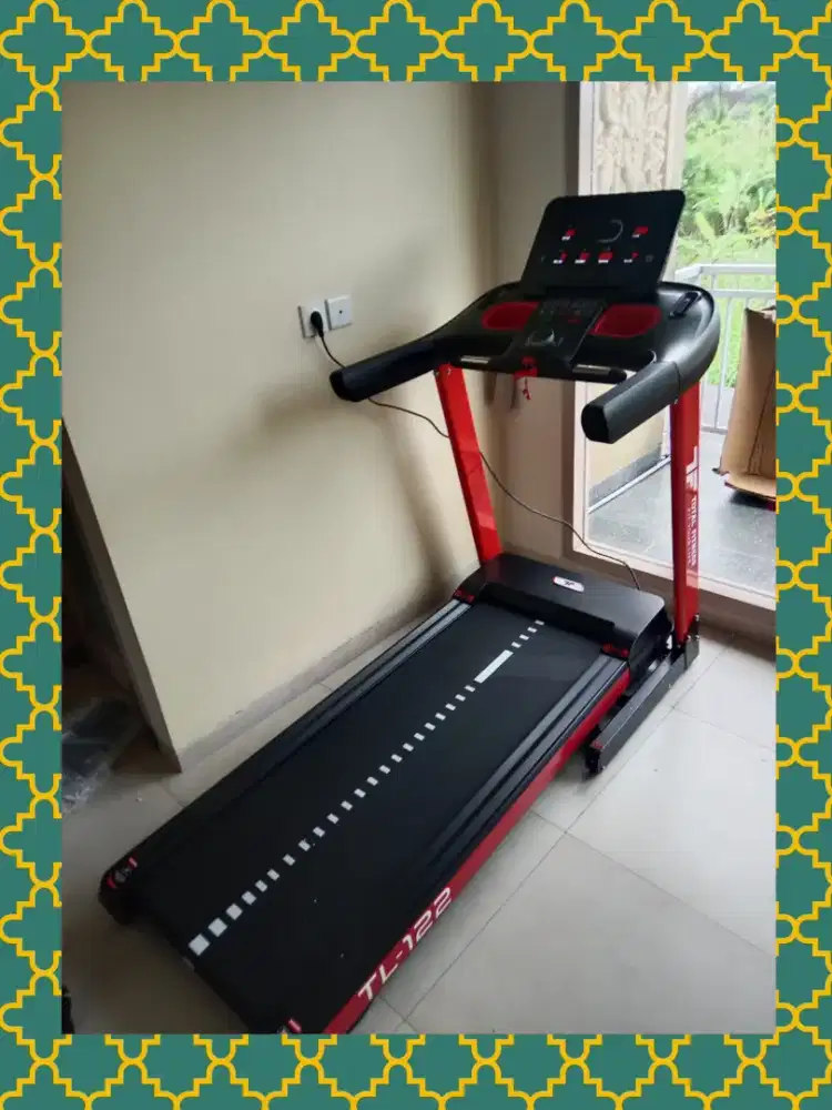 Big treadmill elektrik TL-122 alat kebugaran VJO-694