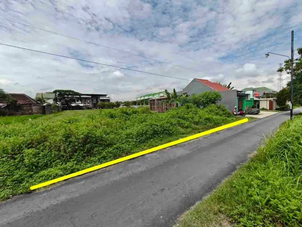 Tanah Pekarangan Solo Kota siap Bangun Strategis