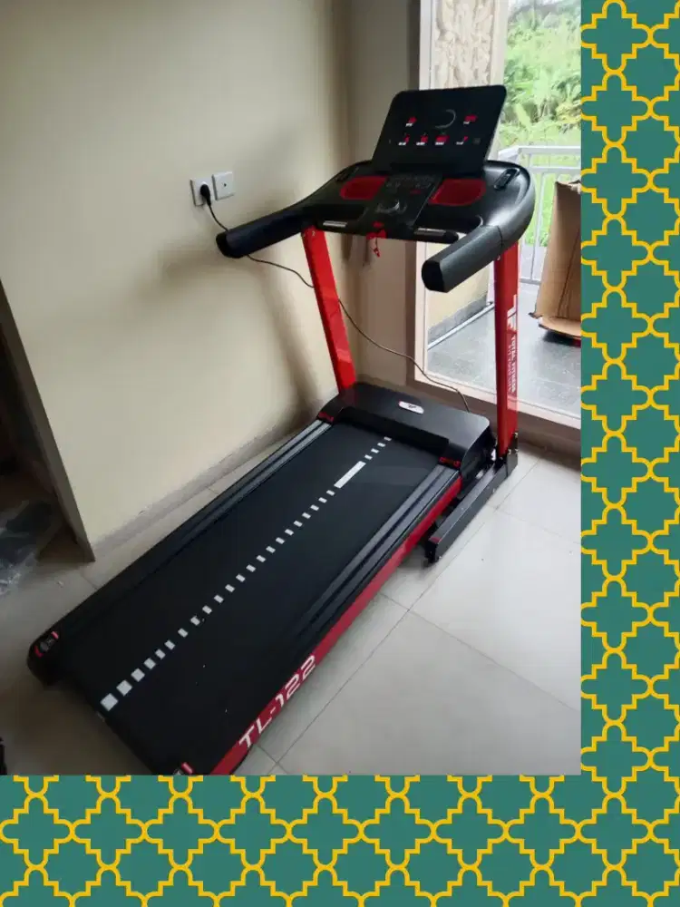 Big treadmill elektrik TL-122 alat kebugaran VJO-694