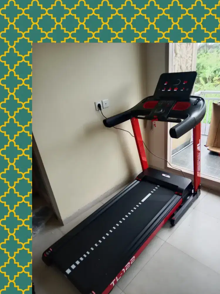 Big treadmill elektrik TL-122 alat kebugaran VJO-694
