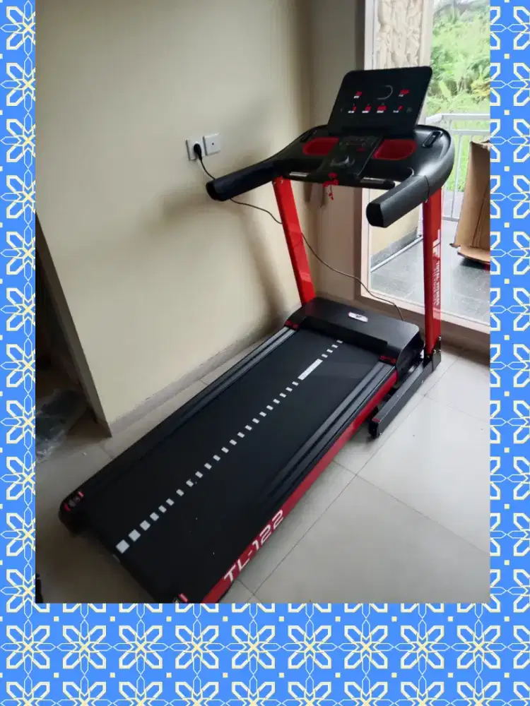 Big treadmill elektrik TL-122 alat kebugaran VJO-694
