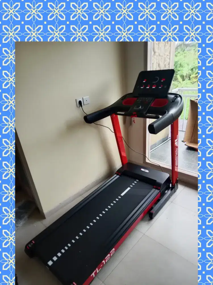 Big treadmill elektrik TL-122 alat kebugaran VJO-694