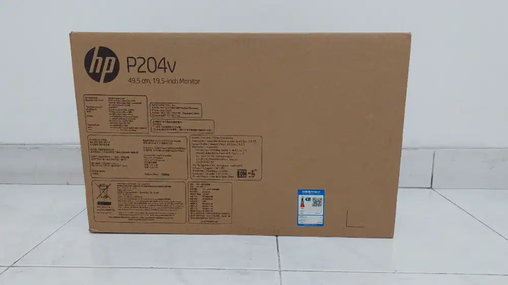 HP P204v 19.5 Inch HD+ Monitor