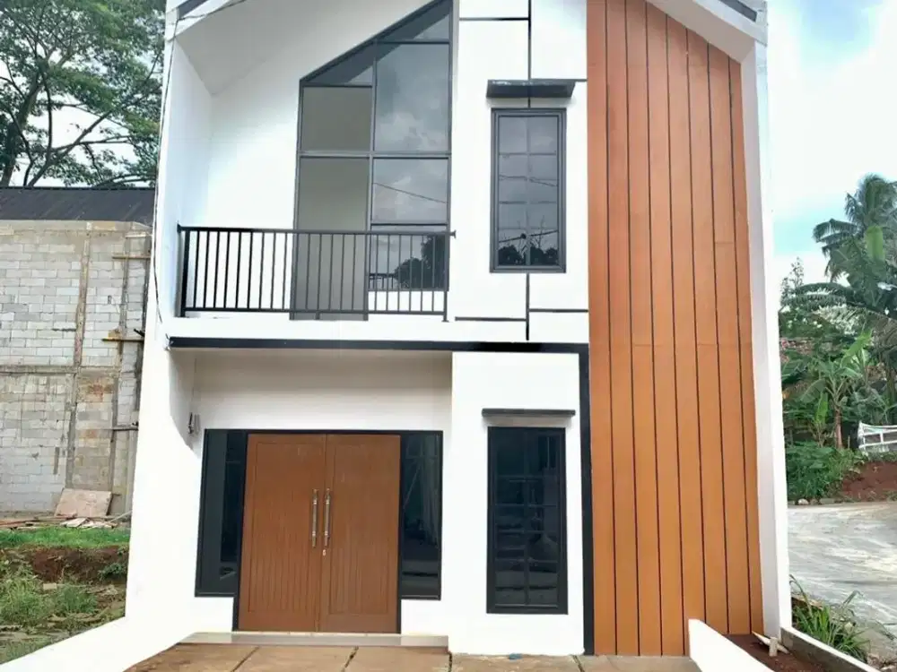 Hanya 500 Jt-an Rumah Dua Lantai 3 kt 2 Km Free Design , Disc. 20 Jt