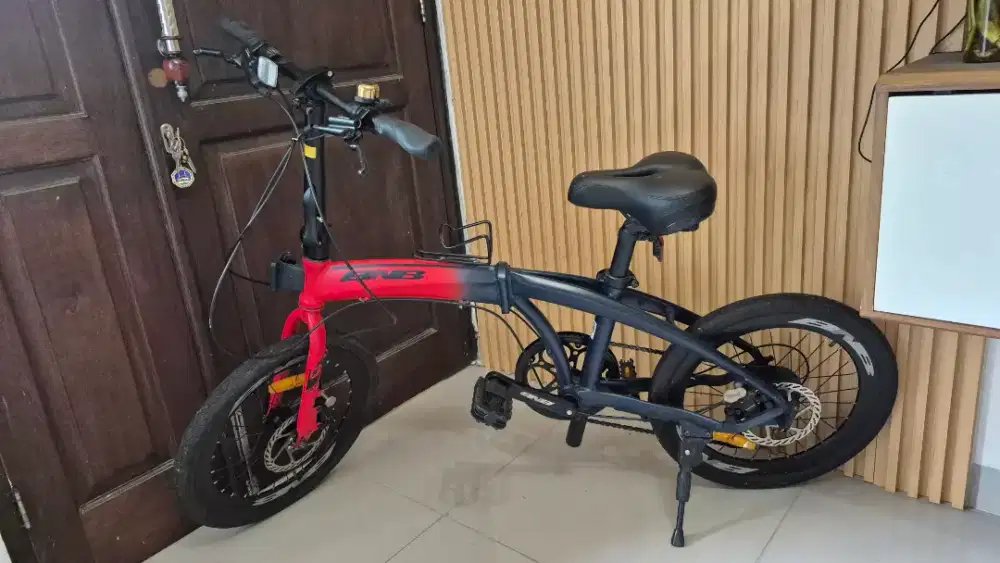 Jual Sepeda Lipat BNB 9 Speed + Bel