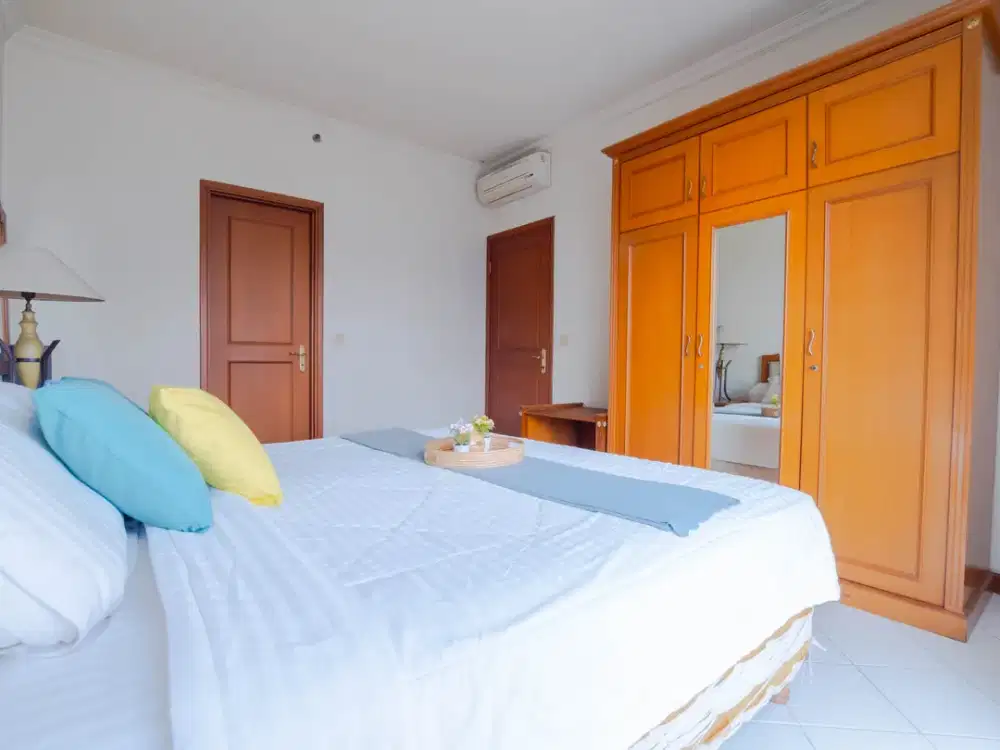 Apartemen Puri Casablanca 2+1 BR Furnish Siap Huni - Pusat Bisnis CBD