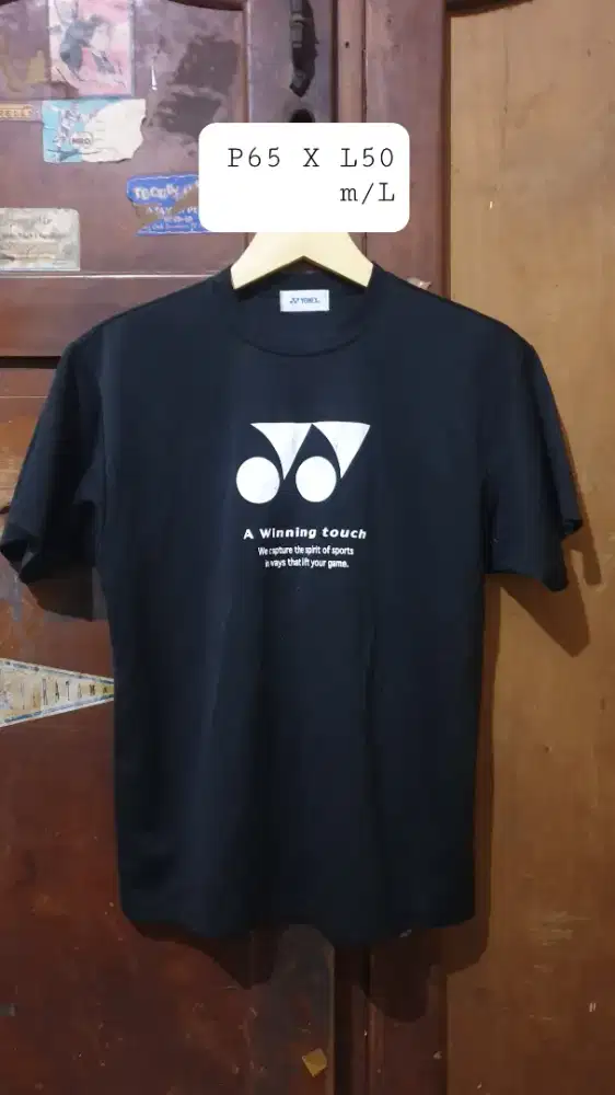 Kaos olahraga yonex ori