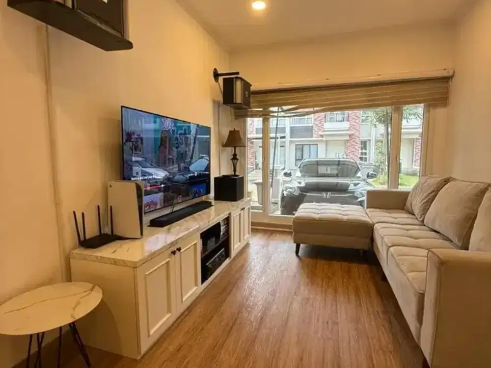 Rumah 2 Lantai Full Renovasi Scientia Garden Faraday Gading Newton BSD City Tangerang Banten ATYTKAAKKI