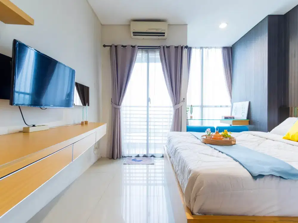 Sewa Apartemen Studio GP Plaza Slipi dekat Senayan dan Istora Senayan