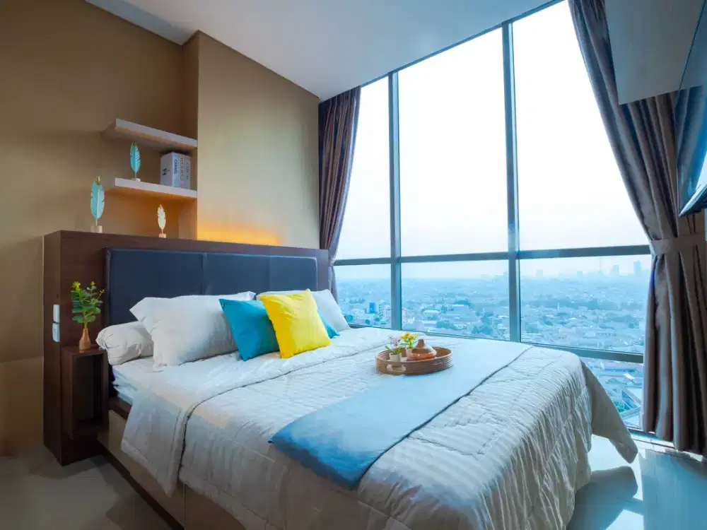 Sewa Harian Bulanan Family Room 2BR Apartemen GP Plaza dekat Senayan