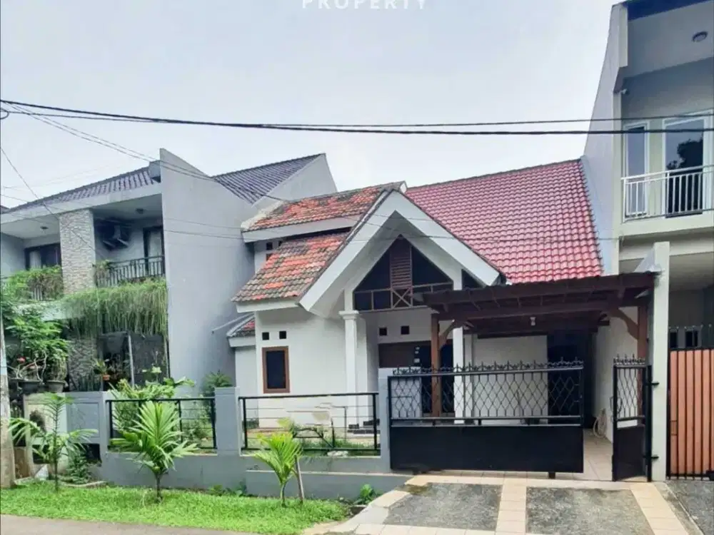DISEWAKAN RUMAH RAPIH KOSONGAN DI GRIYA LOKA BSD