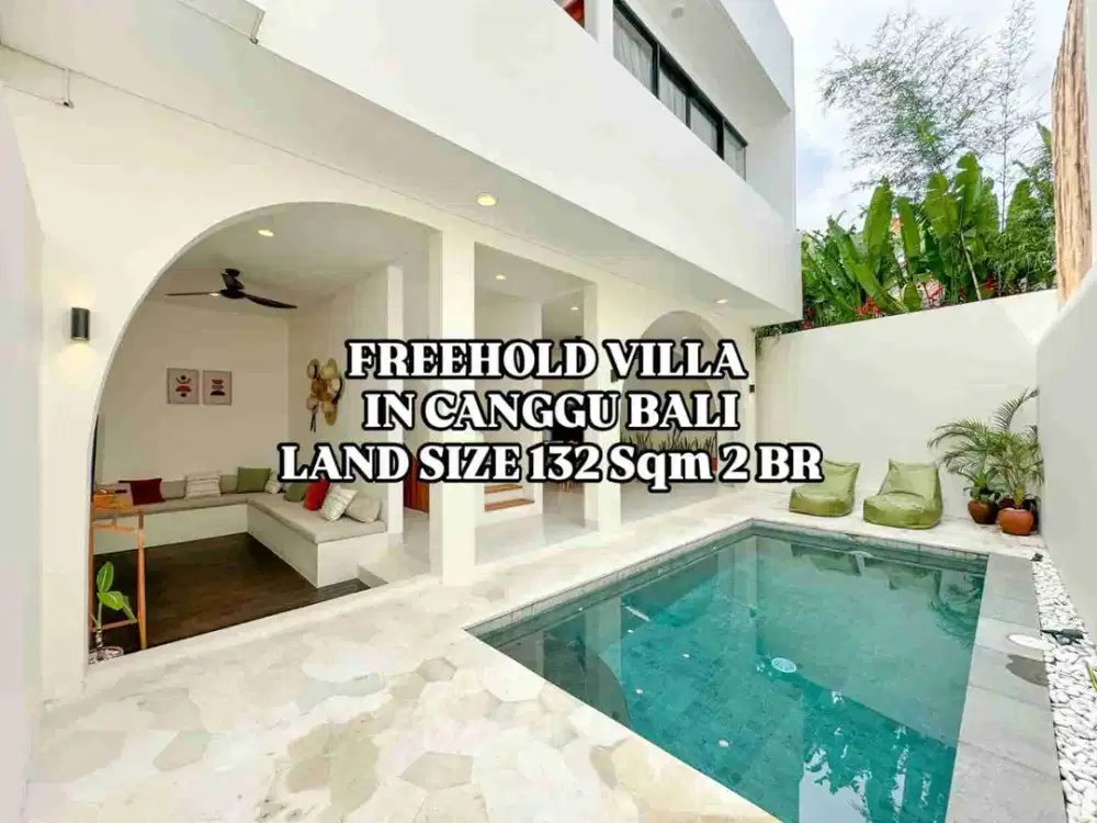 Villa Baru 10 Menit ke Pantai di Canggu Kuta Utara Badung Bali