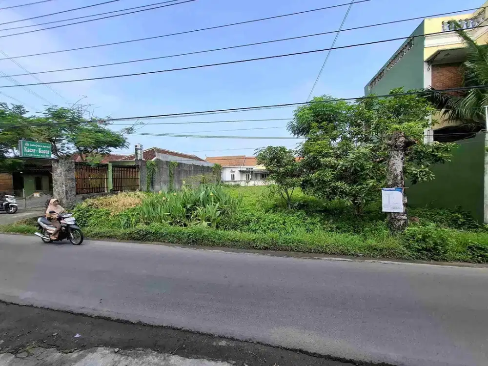 Tanah kapling depan dr.oen solobaru