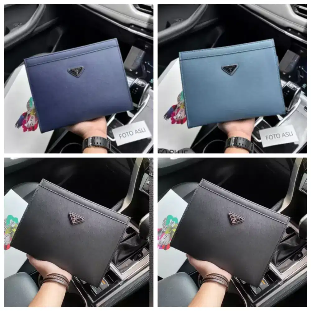 Clutch prada pouch banyak model warna