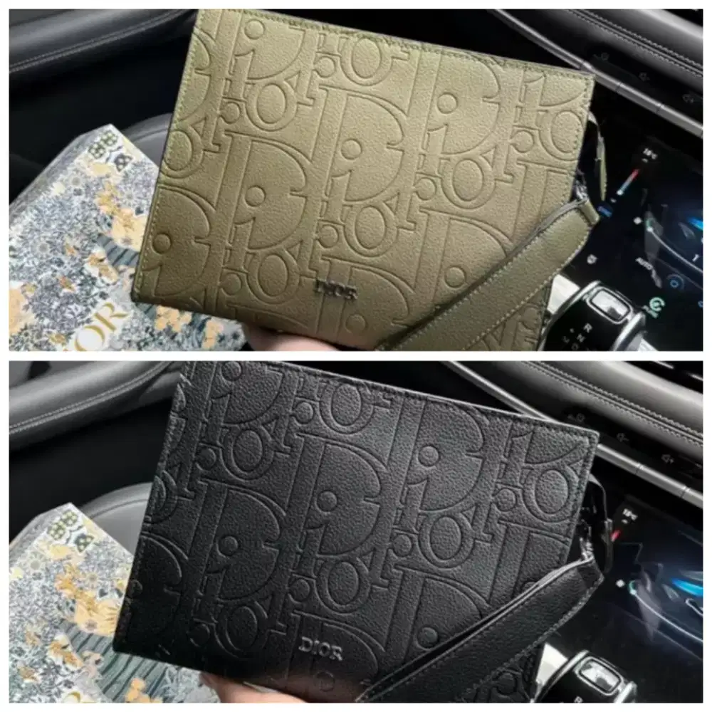 Clutch dior pouch banyak model warna