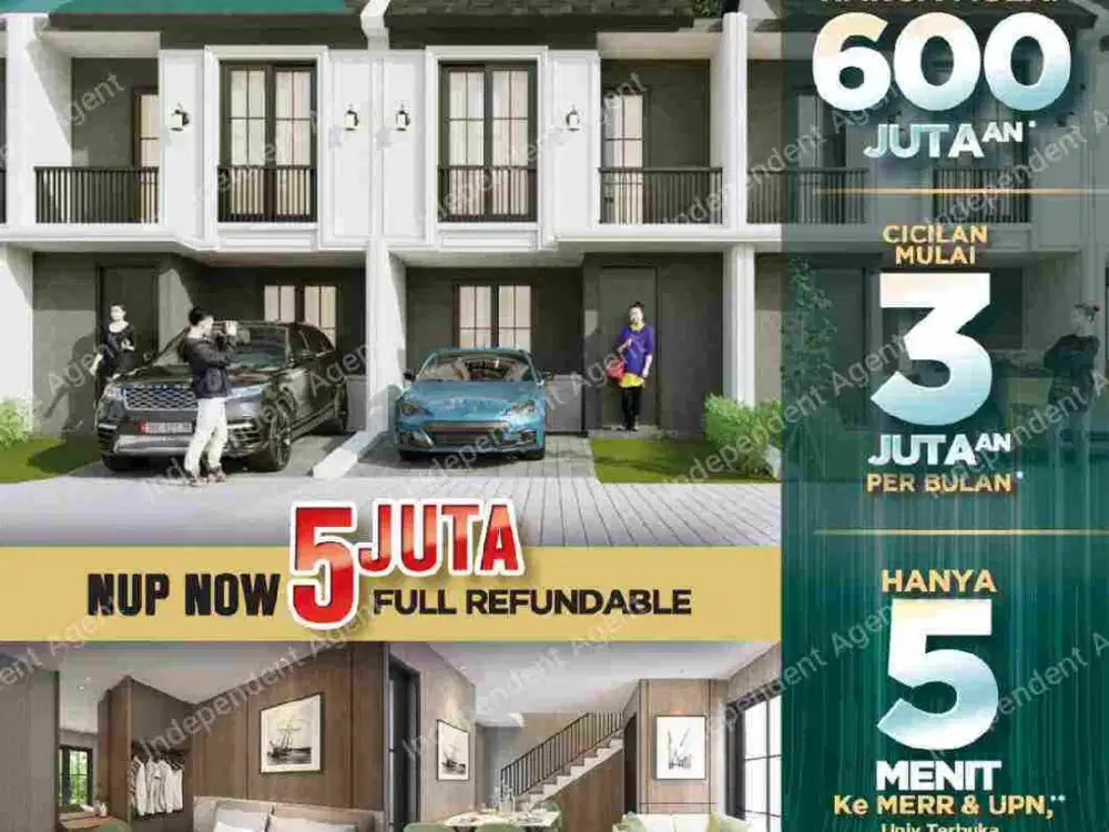 RUMAH MURAH SURABAYA EAST COAST AVENUE MEDAYU