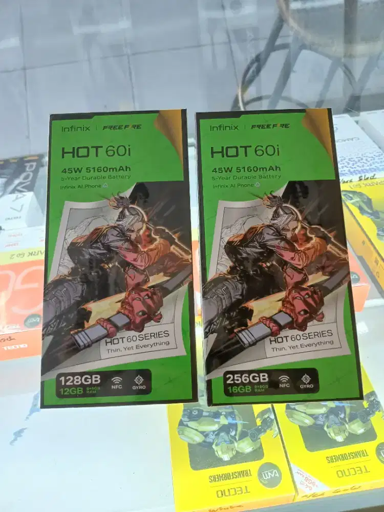 Infinix hot 60i NFC 8/256 New garansi resmi infinix 1 tahun