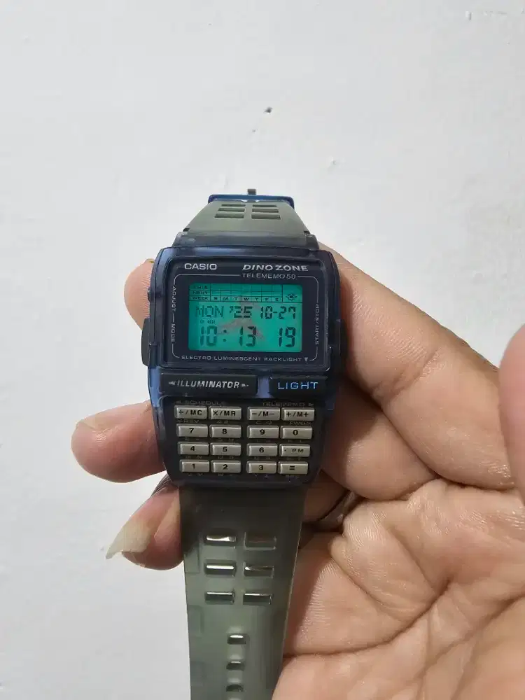 Casio dbc63 donozone biru jelly