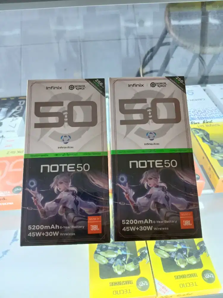 Infinix note 50 8/256 New garansi resmi infinix 1 tahun