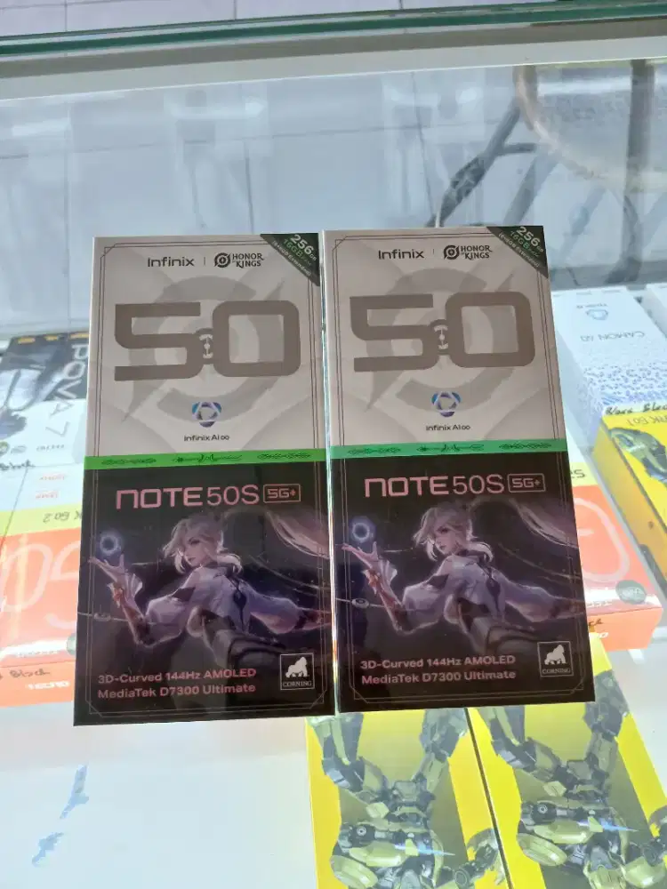 Infinix note 50s 5G+ 8/256 New garansi resmi infinix 1 tahun