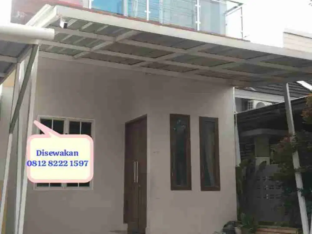 Rumah disewakan 2 tahun Rp 120jt Jln. Daeng Tata Parang Tambung Tamalate Makassar