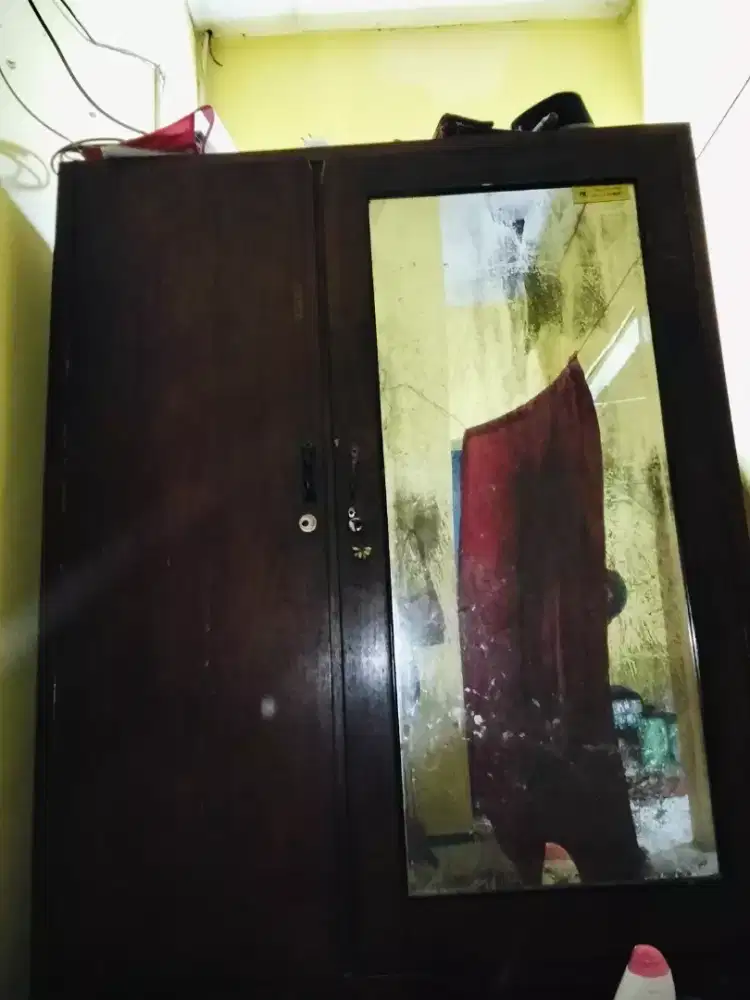 Jual Lemari Jati kaki Besi jaduL