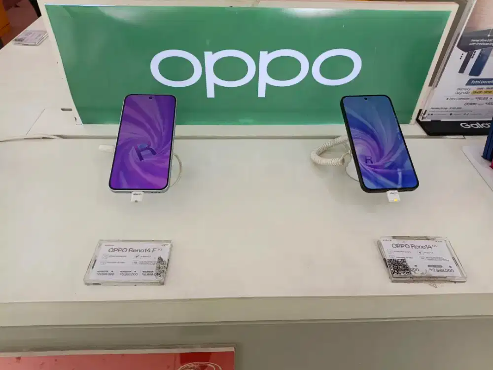 Cash Credit Oppo Reno14 series tanpa DP 0%