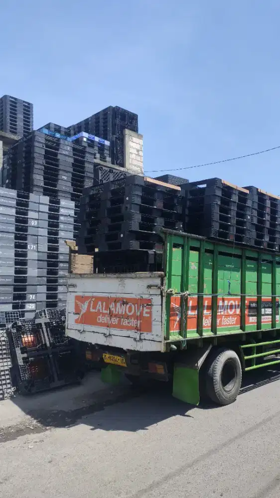 Pallet Plastik Second Bagus Dan Murah
