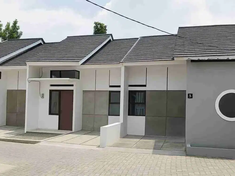 Hunian minimalis siap huni angsuran Flat