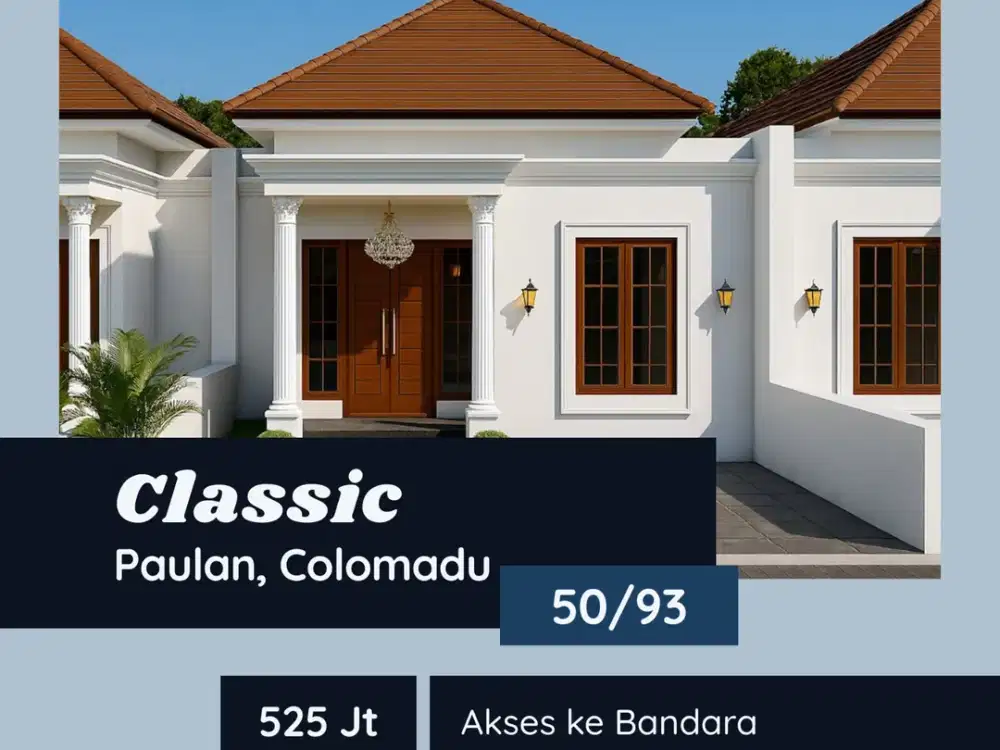 Rumah 500 Jutaan Paulan Colomadu Area Pemukiman
