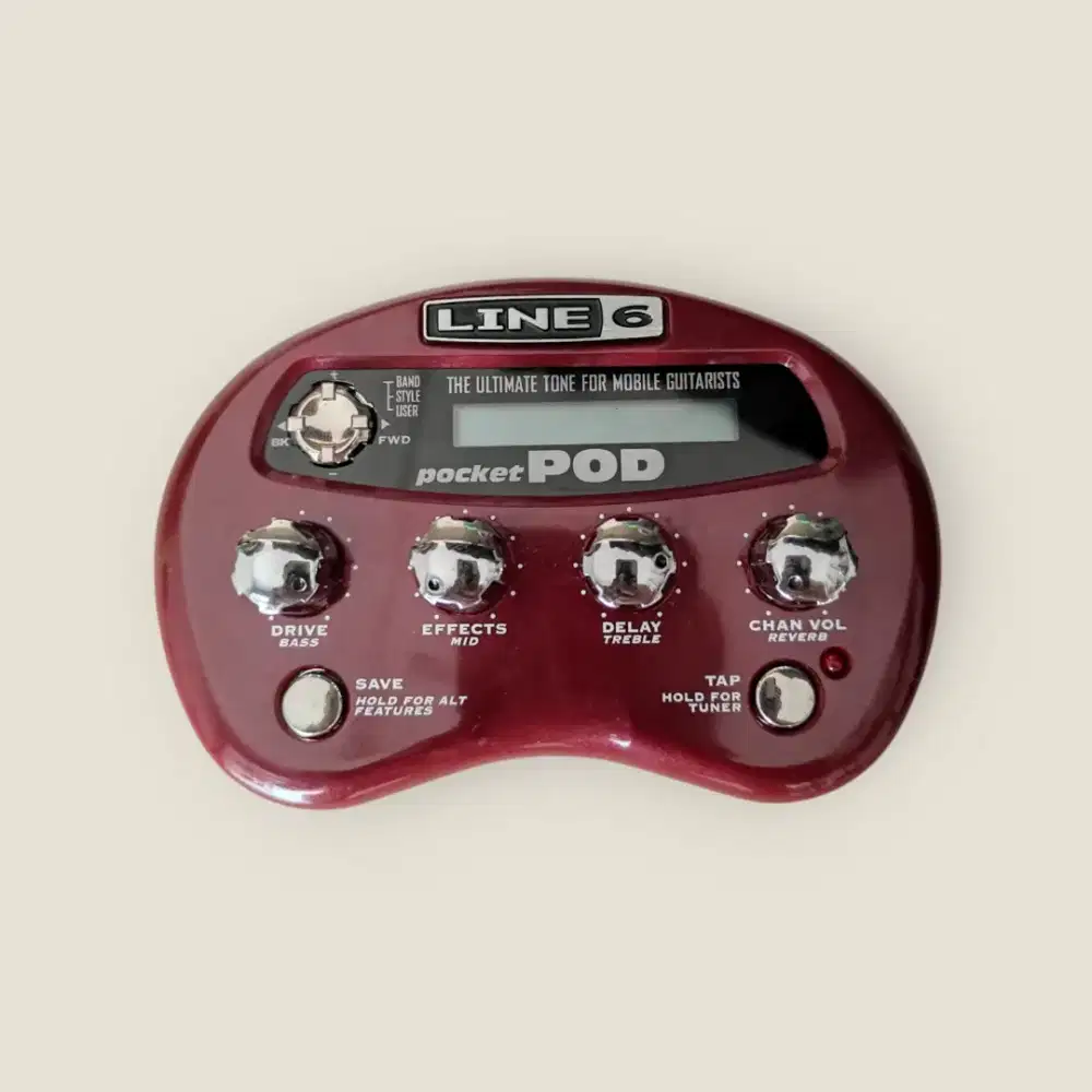 Efek gitar pod line 6 pocket