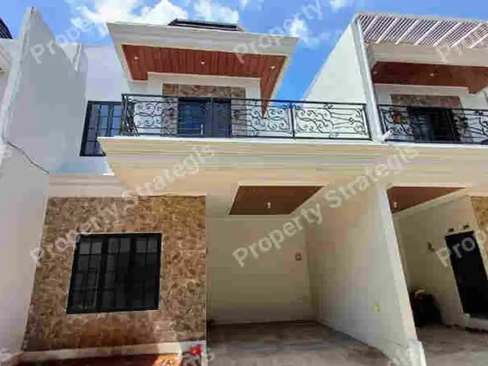 rumah townhouse strategis dekat tol LRT Cibubur Depok