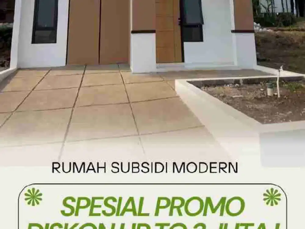 Rumah impian keluarga hanya 1 jt per bulan