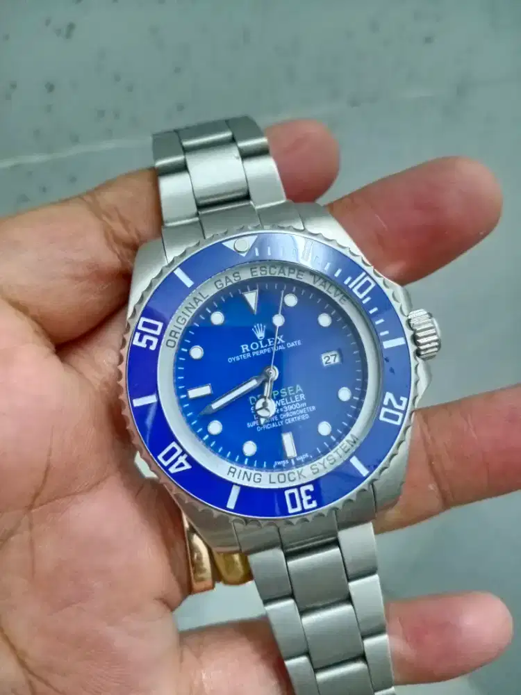 Jam pria Rolex depsea automatic