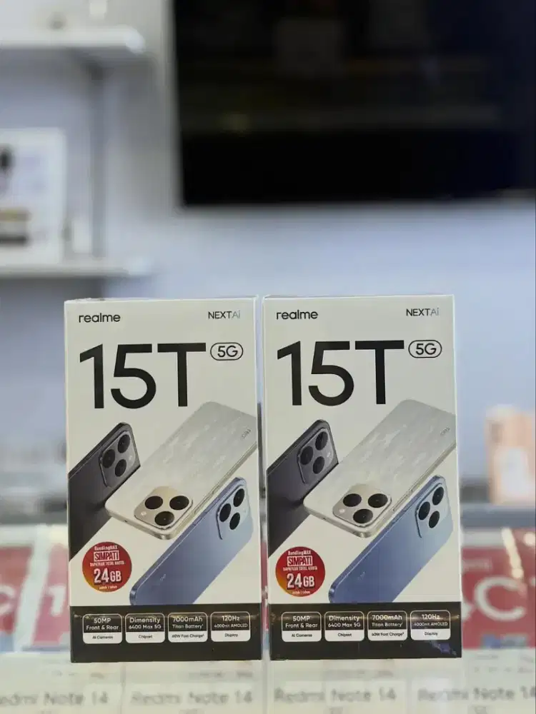 REALME 15T 5G TERBARU. BATERAI 7000. AMOLED. LAYAR 120HZ