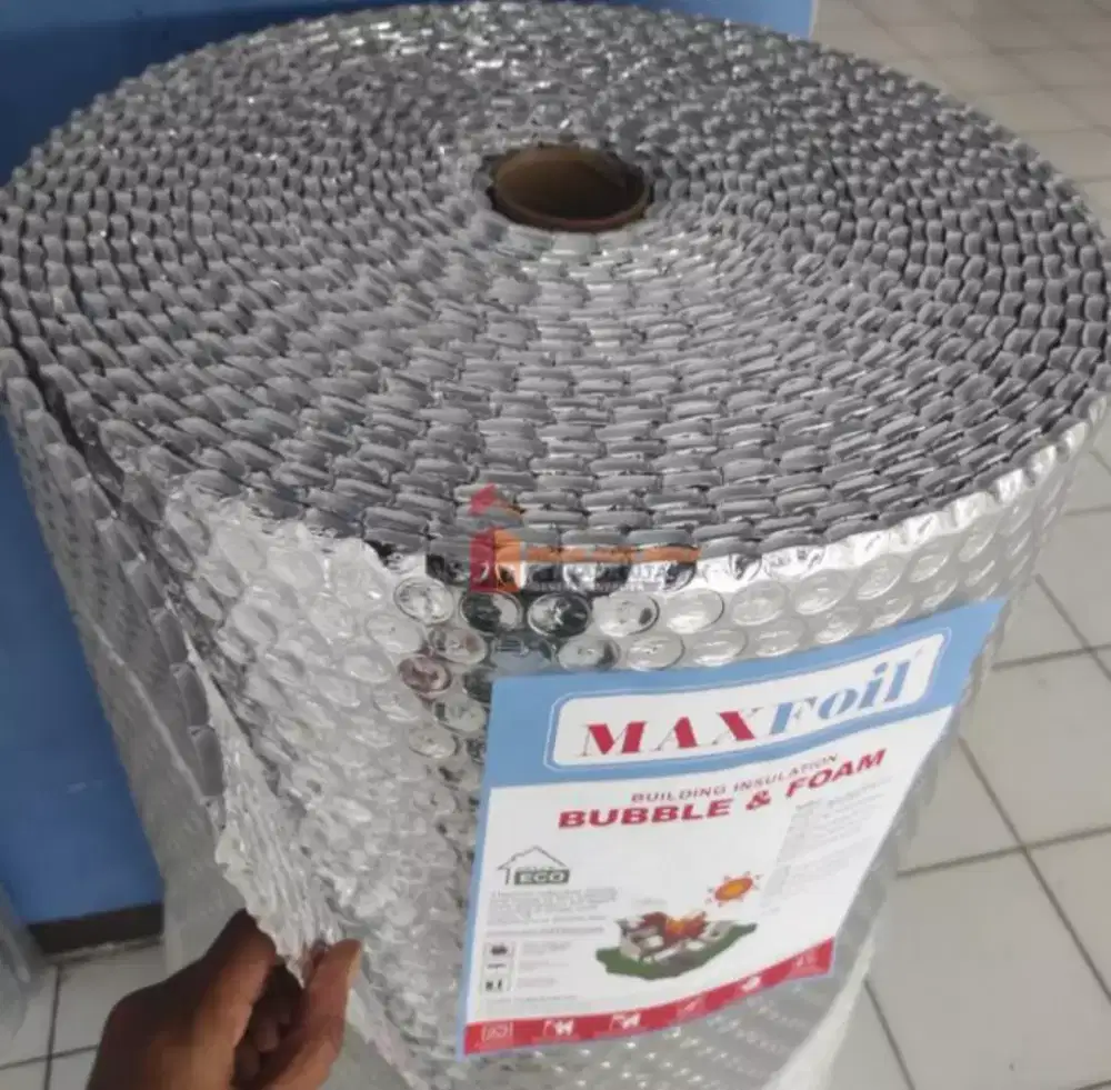 Alumunium foil buble tebal 4mm dan 8mm