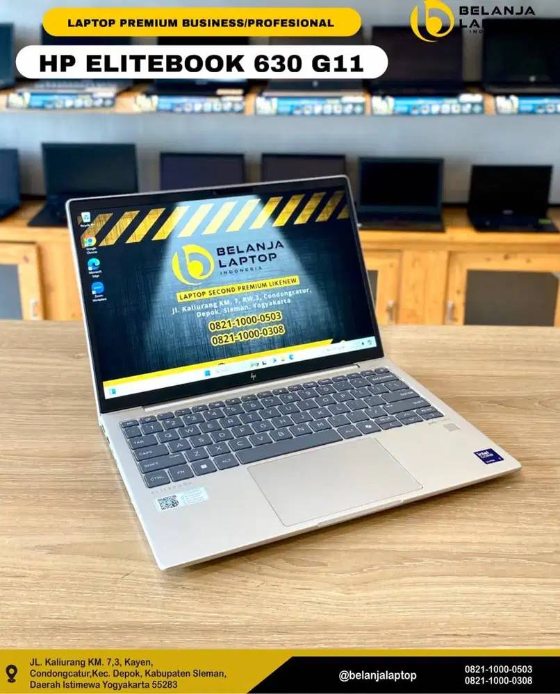 HP EliteBook 630 G11/Intel Core Ultra 7 155U/16GB/1TB SSD/RESMI 2027!!