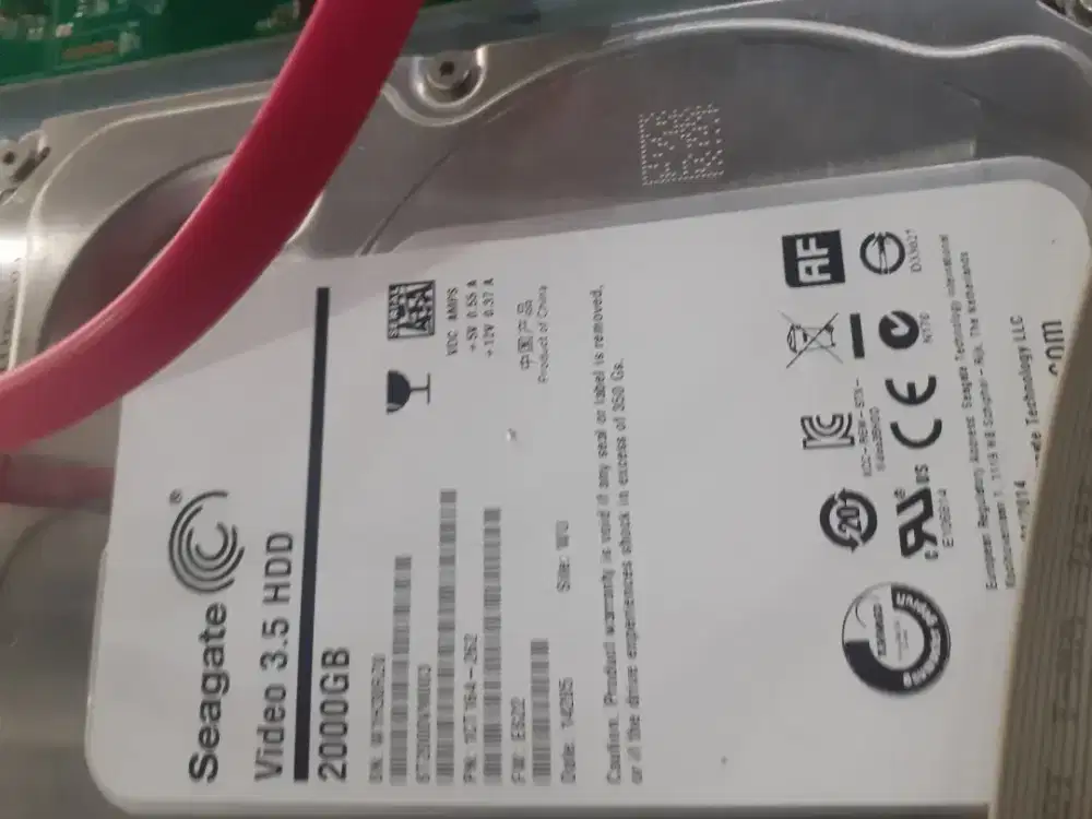 Hardisk Seagate video