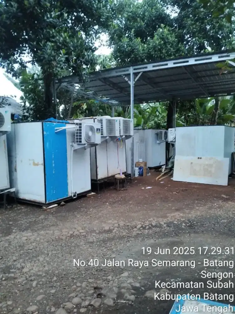 Jual BTH Jual Murah 1 SET LNGKP COLDSTORAGE BRU KONDISI MSH BGS