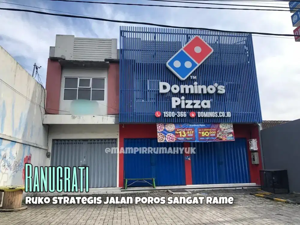 Ruko strategis poros jalan Ranugrati Sawojajar Malang