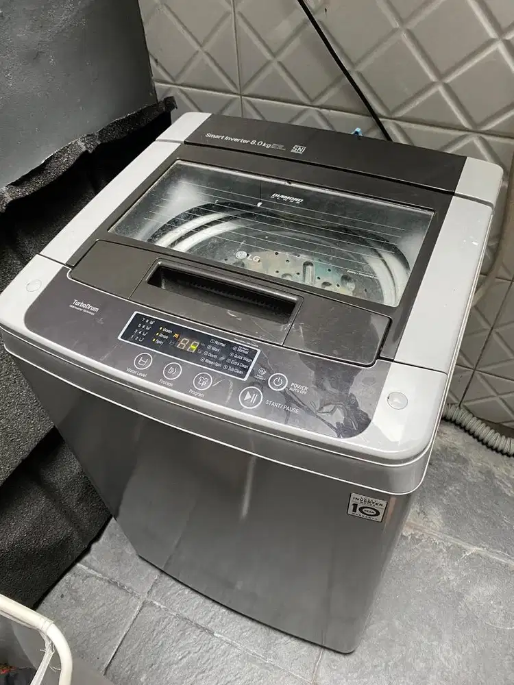 Mesin Cuci LG Turbo Drum Smart Inverter 8.0 Kg