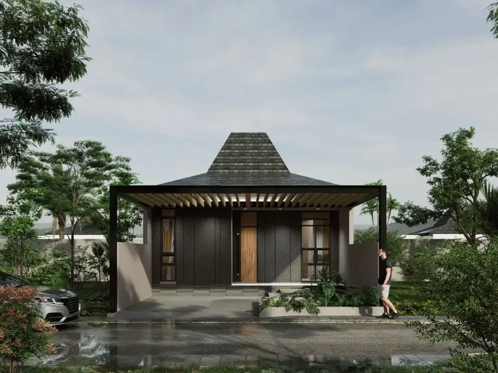 Jual Rumah di Jogja, Nuansa Asri Desain Kekinian!