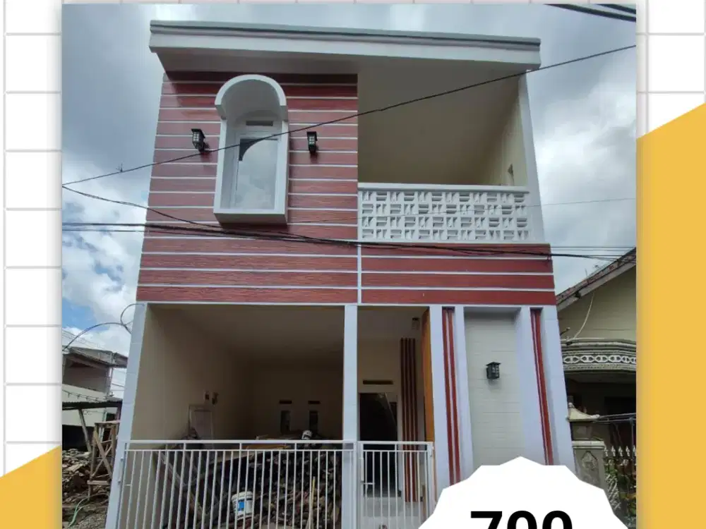 Dijual Rumah Gress 700 jutaan di Riung Bandung deket Summarecon