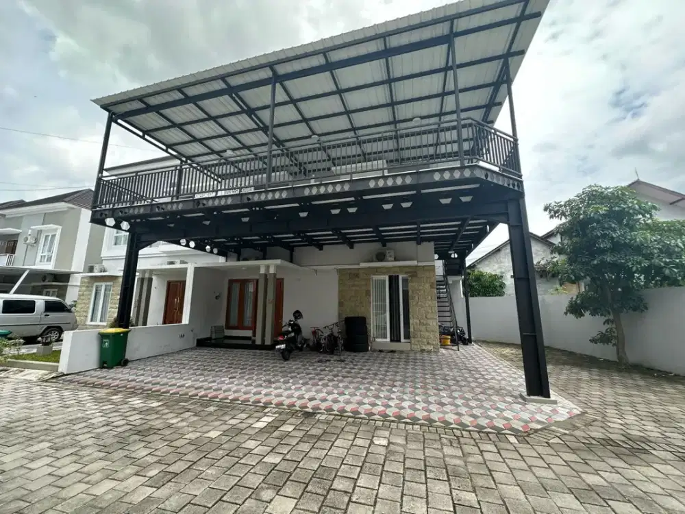 Rumah 2 Lantai Siap Huni di Grand Wipasena, Jl. Godean