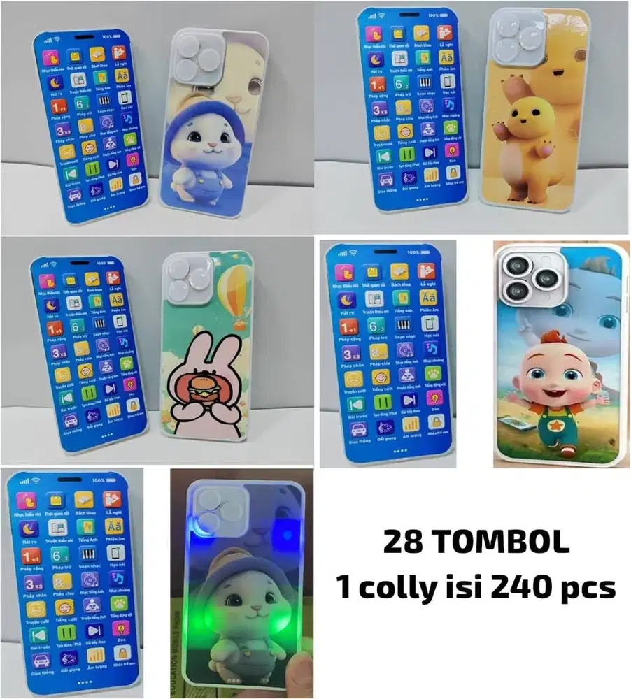 Ready stok  Hp Mainan Anak-anak