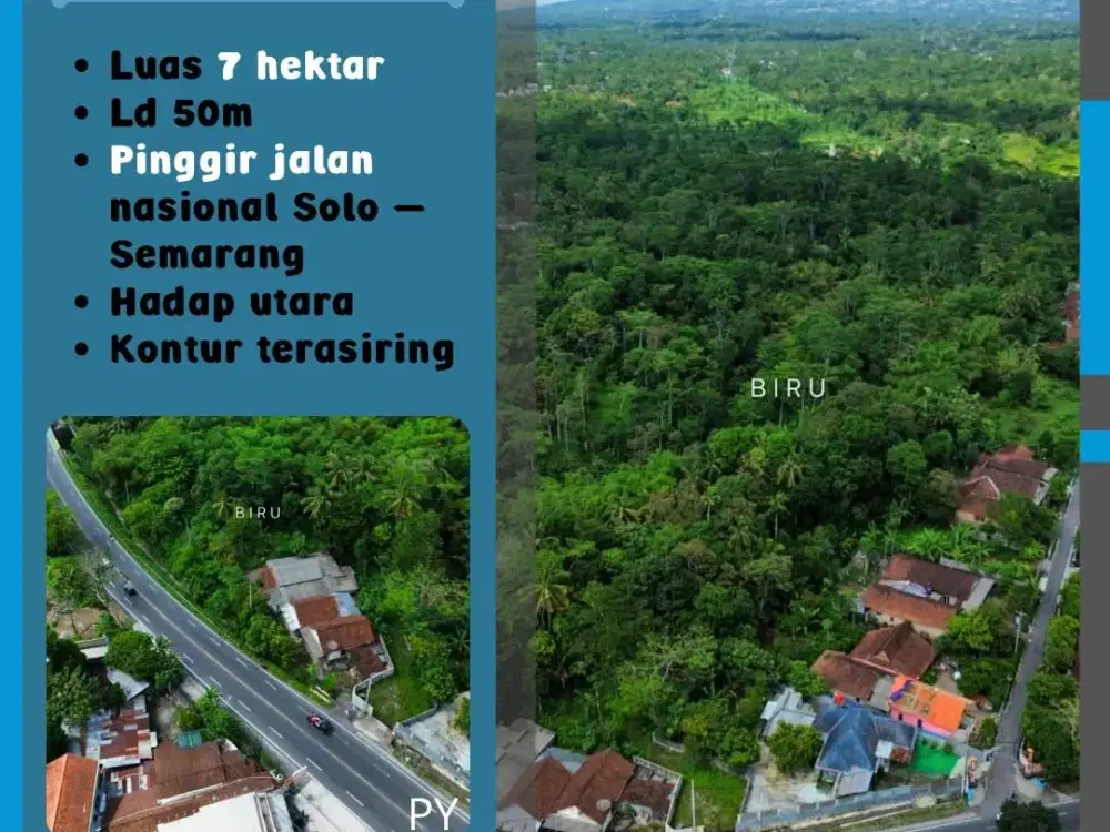 Dijual Tanah Zona Industri Jalan Solo – Semarang