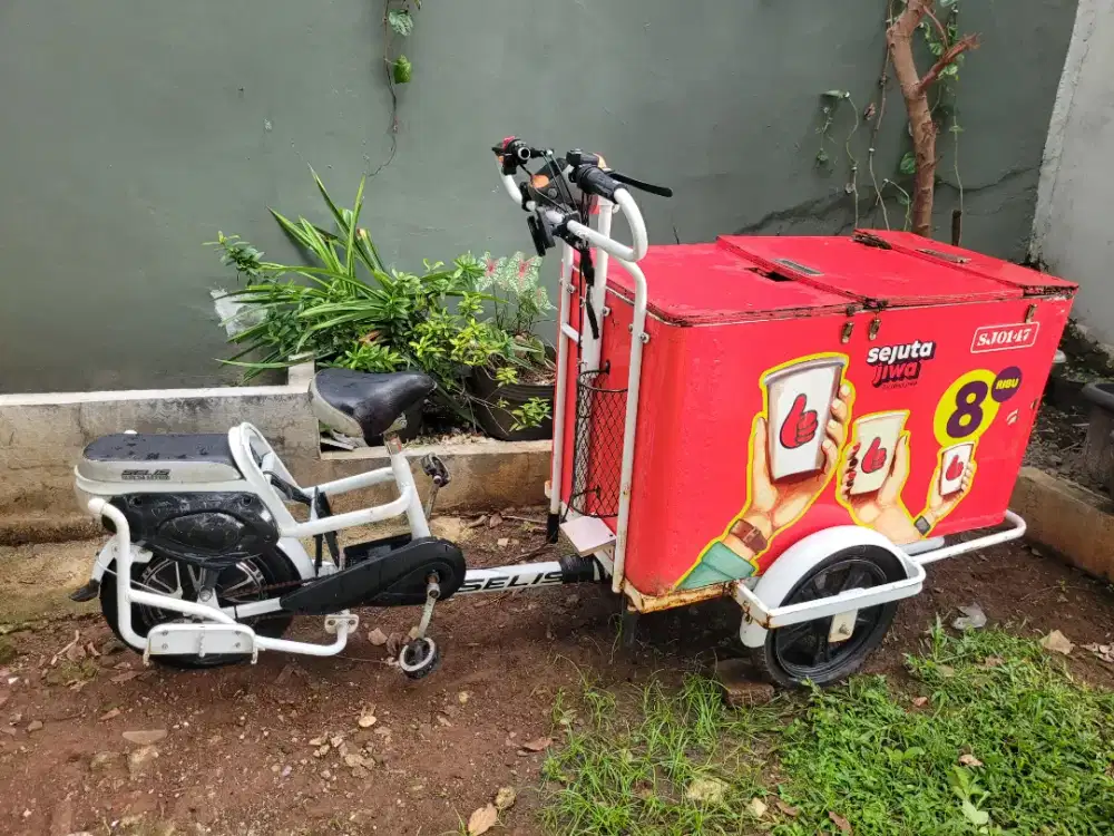 Gerobak coffee Listrik ex Ksj