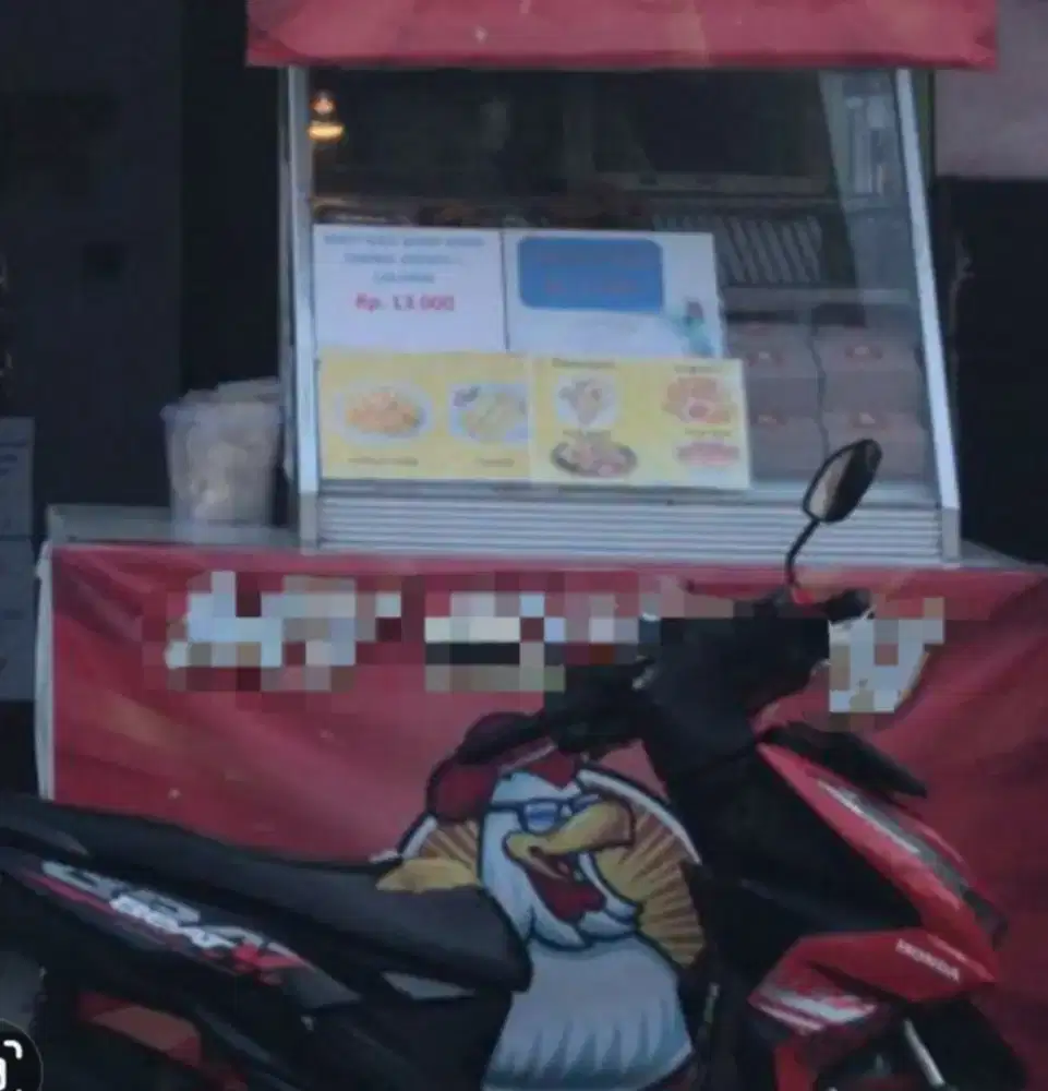 Menjual perlengkapan usaha ayam kentucky